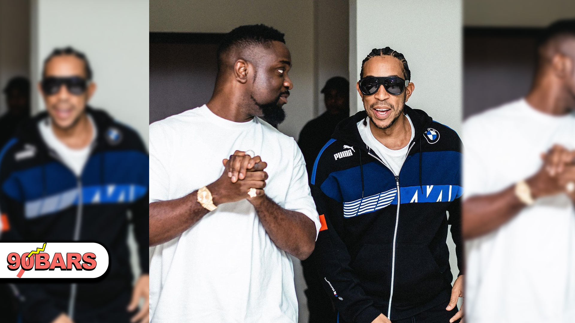 11 years after their initial meeting, Sarkodie and Ludacris get back together in the studio.