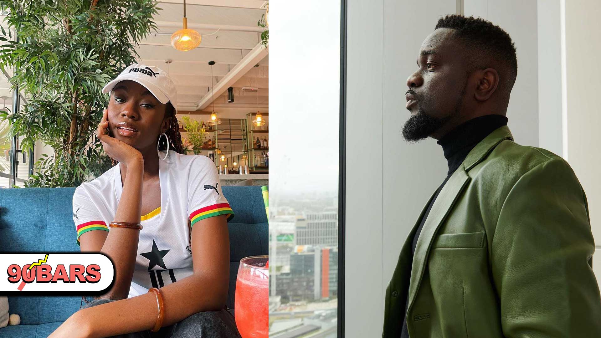 IN AN INTERVIEW, Cina Soul shared her experience working with SARKODIE