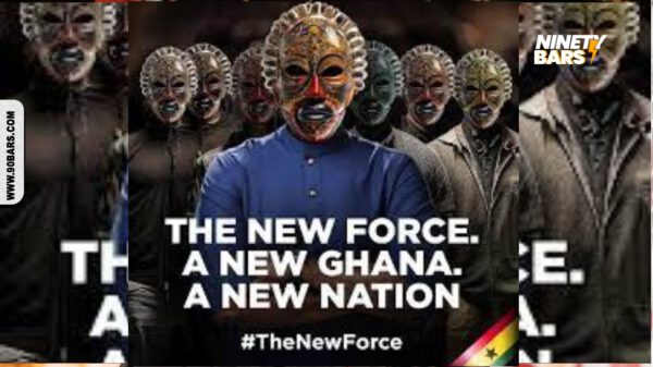 Nana Kwame Bediako: I am the man wearing the mask.
